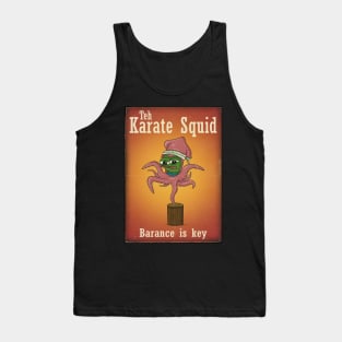 Teh Karate Squid Tank Top